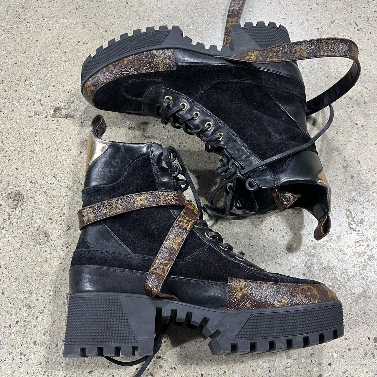 Louis Vuitton Laureate Platform Desert Boot Depop