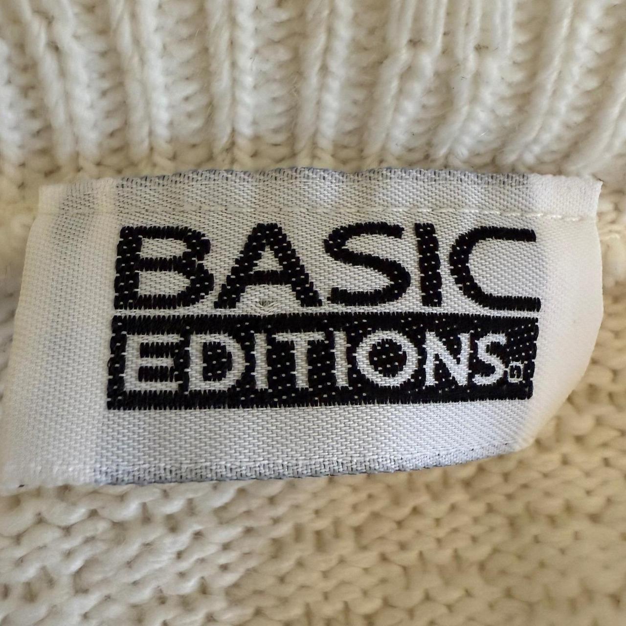 Basic Editions Women's Sweater - Cream - L – Basi… - image 6