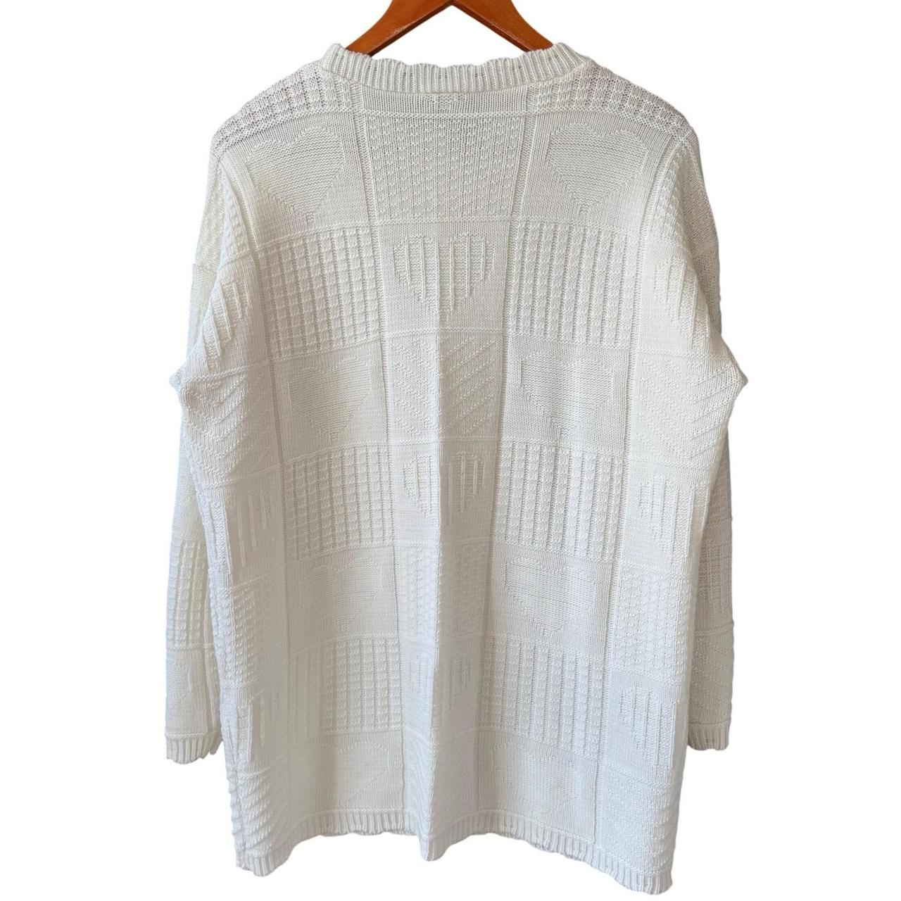 Basic Editions Women's Sweater - Cream - L – Basi… - image 5
