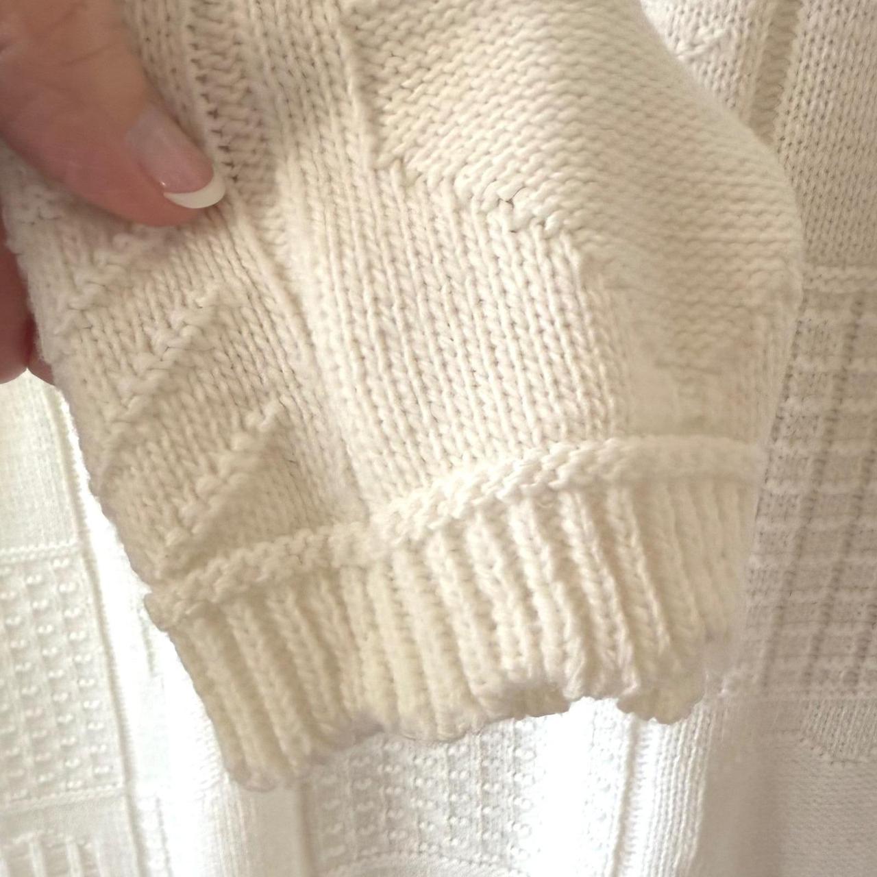 Basic Editions Women's Sweater - Cream - L – Basi… - image 4