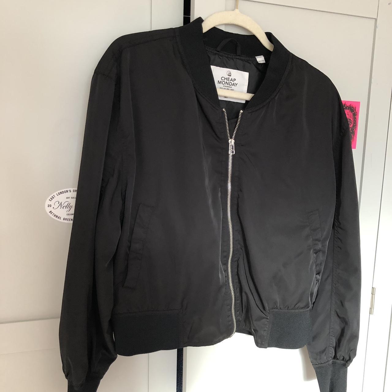 Cheap Monday bomber jacket size medium blk