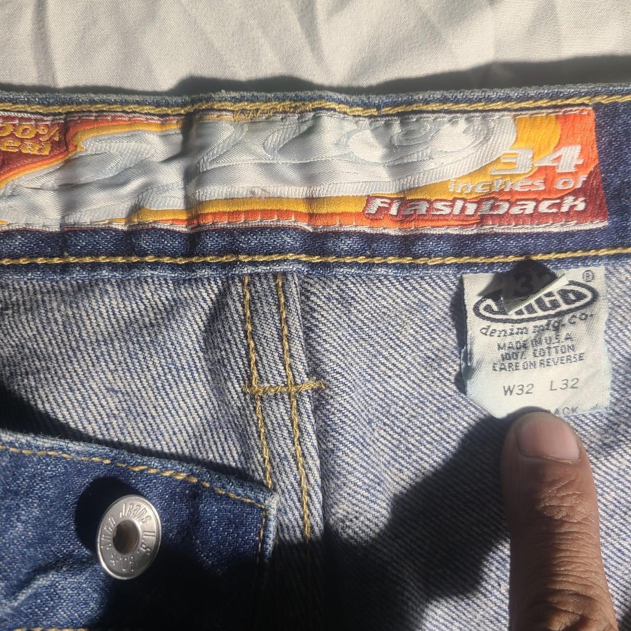 Vintage 90s JNCO 187 FLASHBACK original made in the | Depop