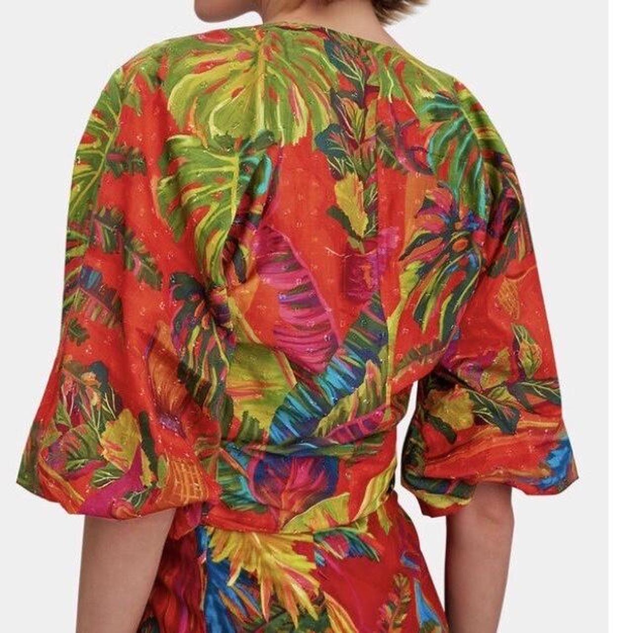 Farm Rio Women's Crop top - Multi/Red - S – NWOT … - image 2