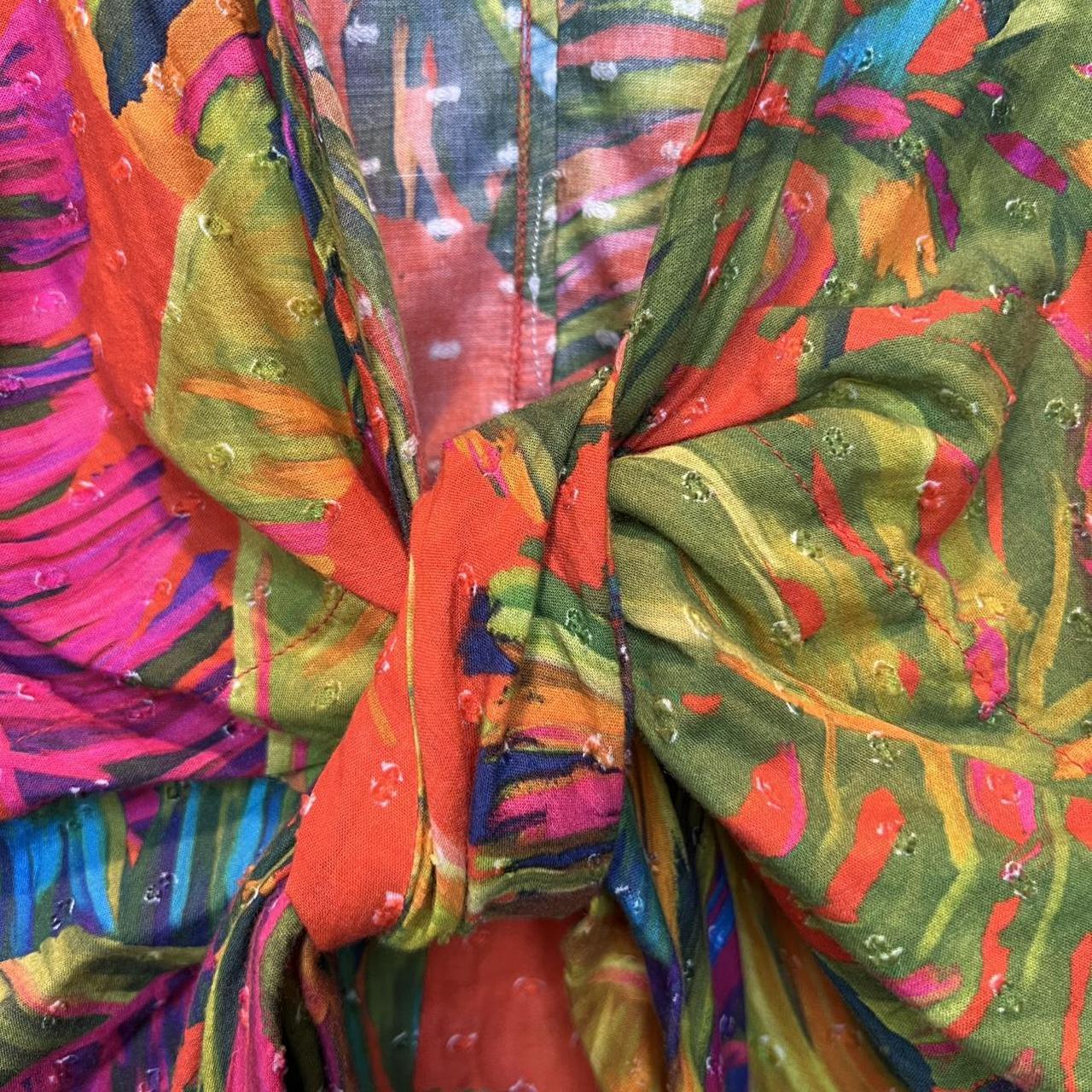 Farm Rio Women's Crop top - Multi/Red - S – NWOT … - image 7