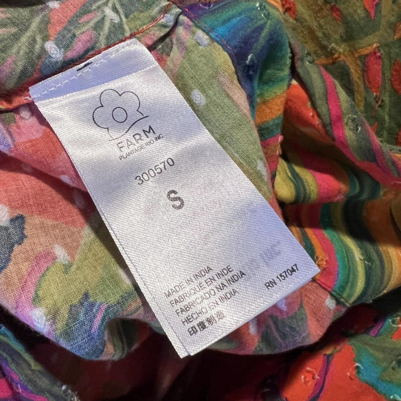 Farm Rio Women's Crop top - Multi/Red - S – NWOT … - image 8