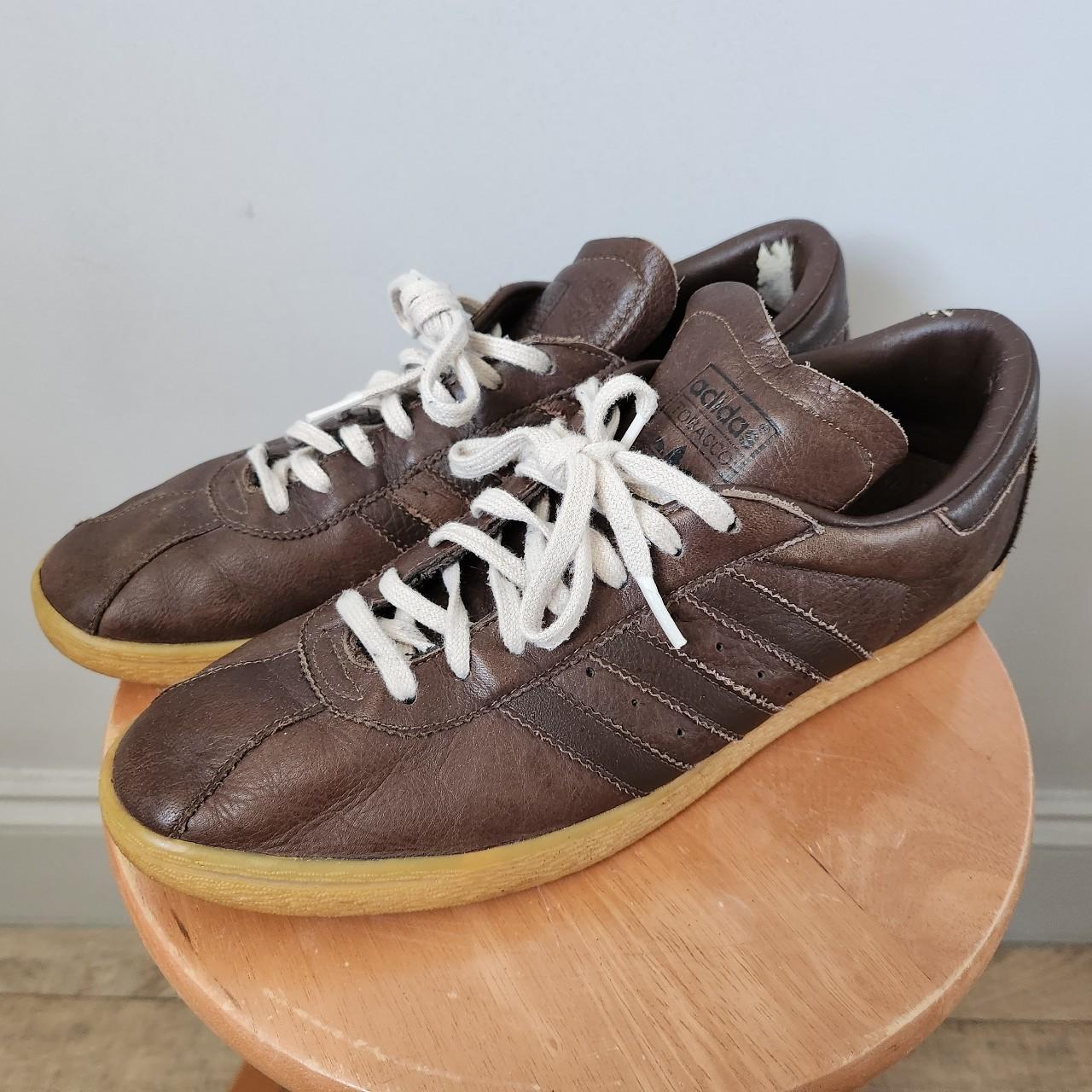 Adidas tobacco leather best sale