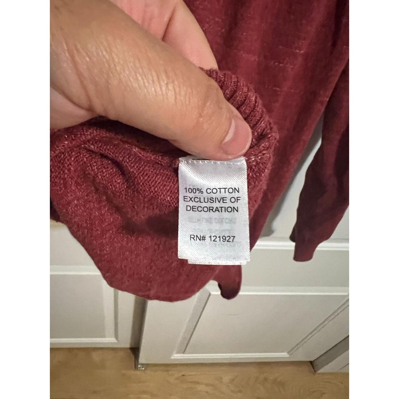 Johnnie-O Men's Sweater - Red - L – Johnnie-O Cot… - image 4