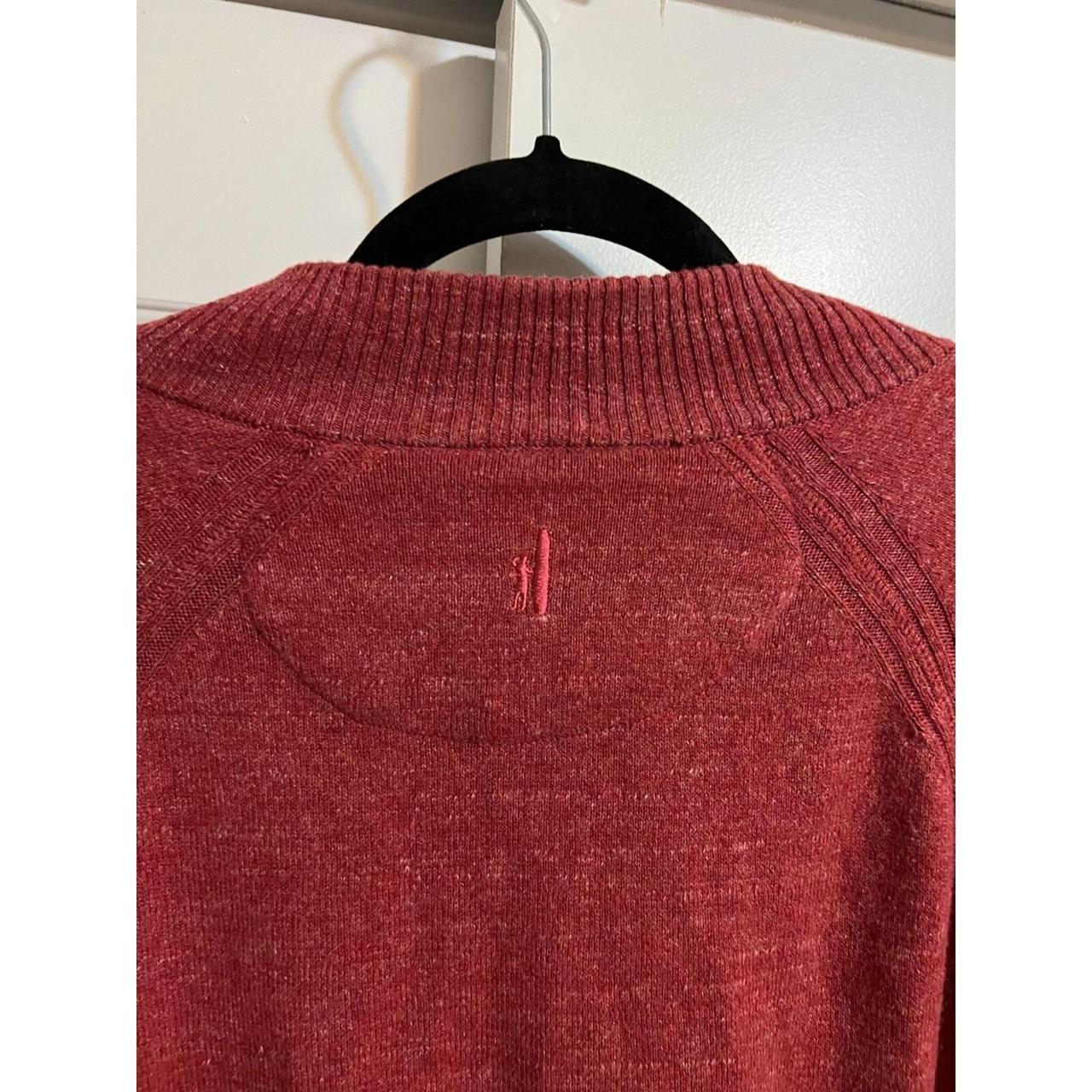 Johnnie-O Men's Sweater - Red - L – Johnnie-O Cot… - image 5