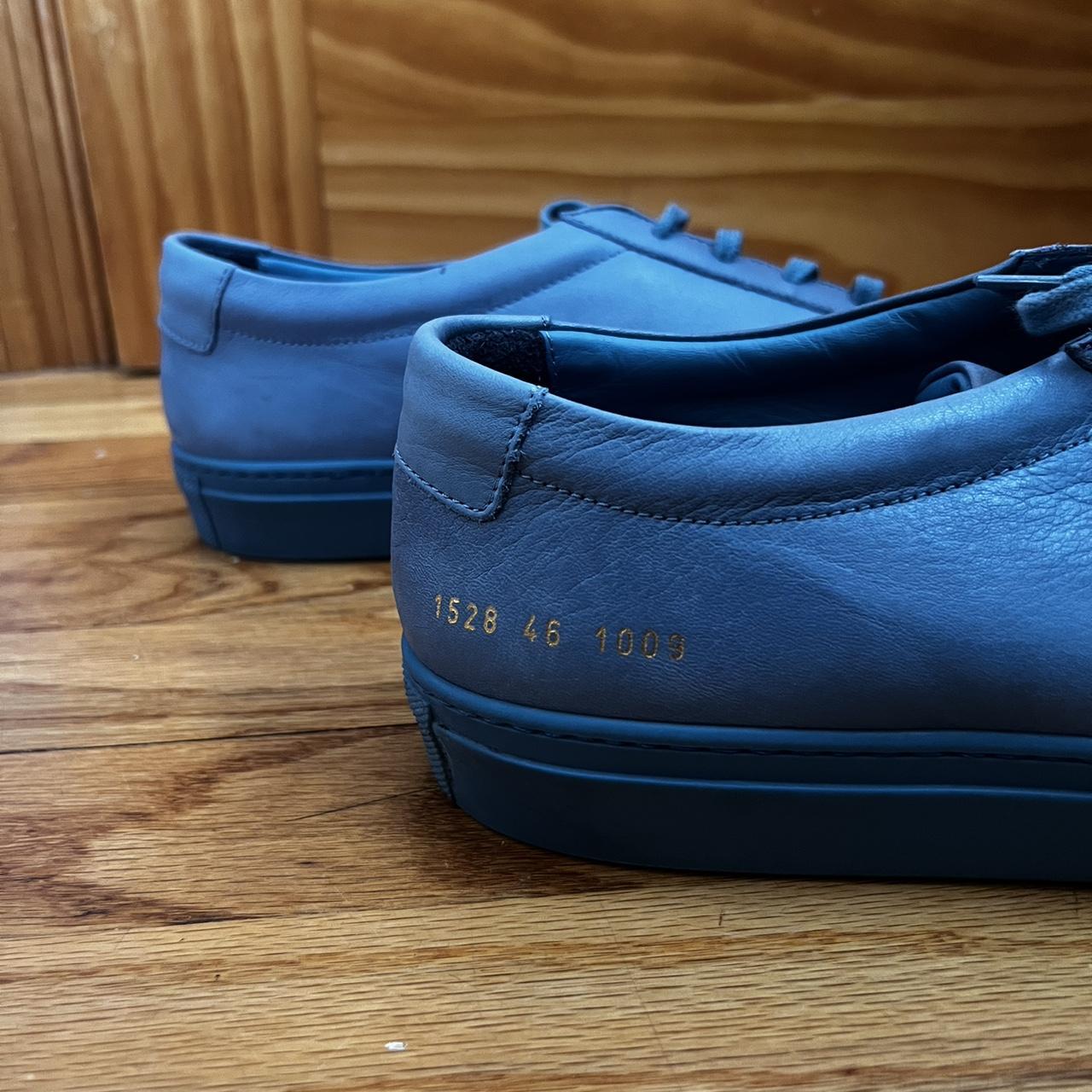 Common Projects Achilles sneaker in blue size 46