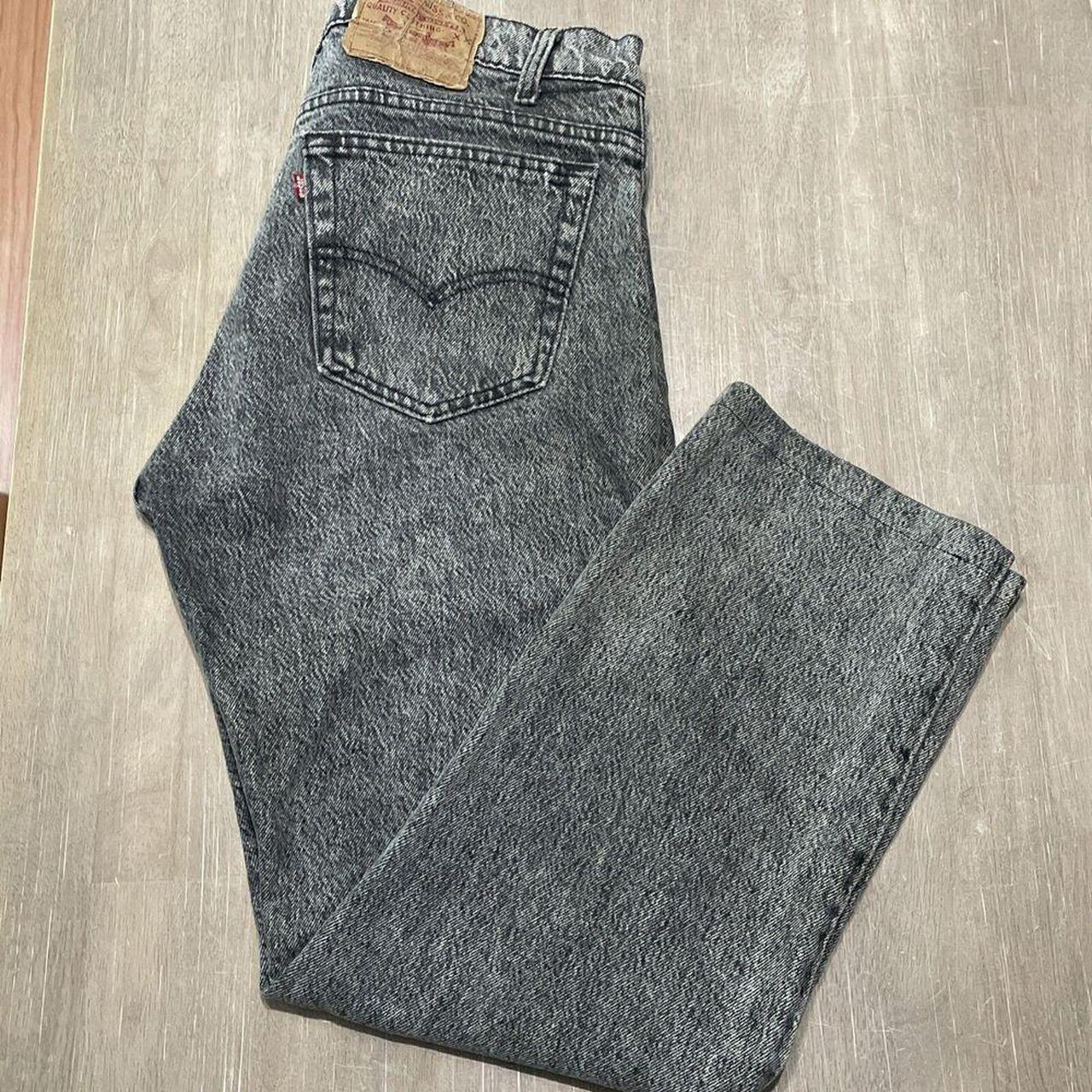 Levis Jeans 550 XX 34x30 Hemmed At Bottom USA...