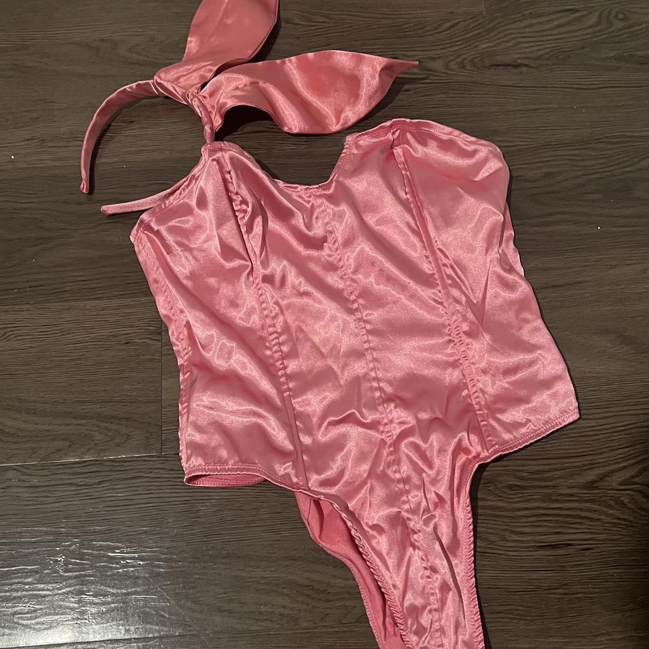 Playboy bunny costume pink size s/m worn once Depop