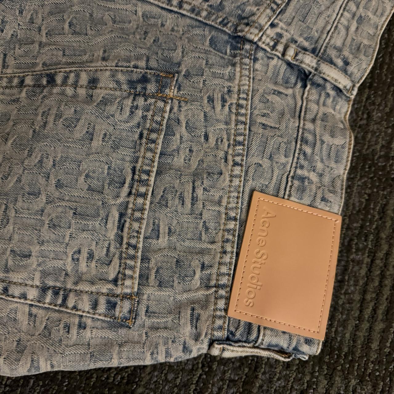 Acne Studios 1981 Monogram Baggy Fit Jeans - | Depop
