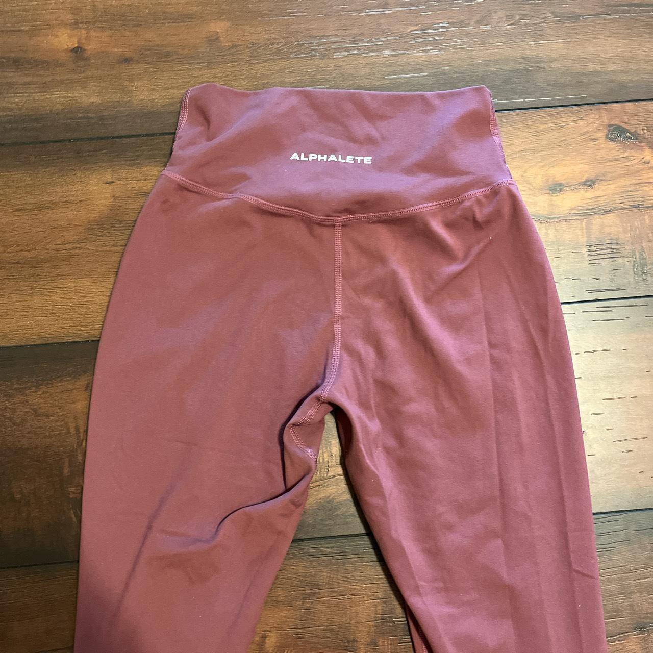 Purple workout leggings from Alphalete! alphalete Depop