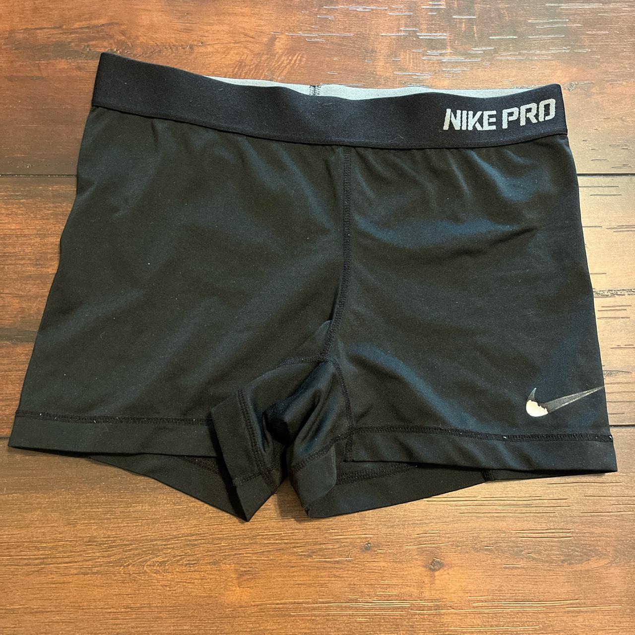 womens black nike spandex