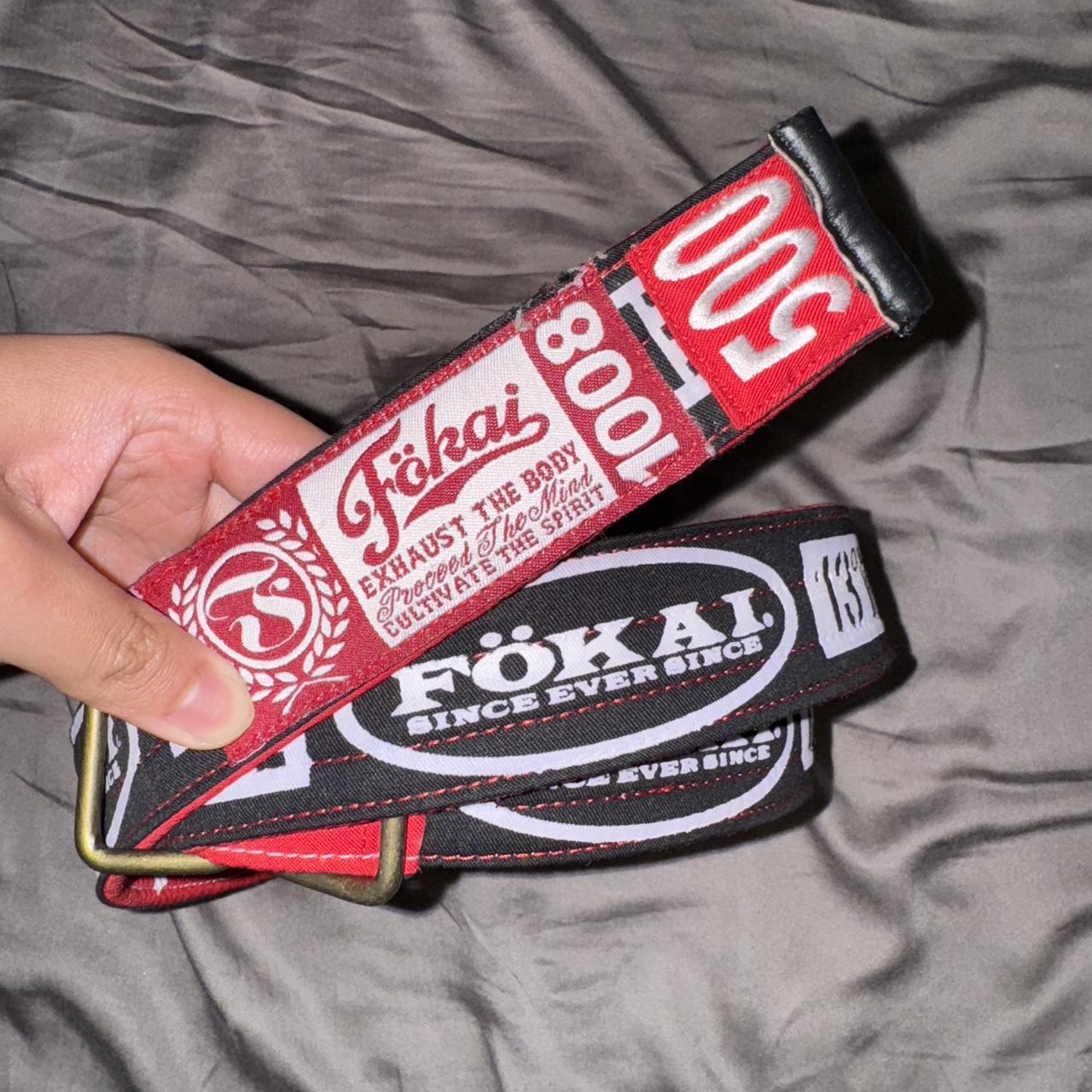 Women's Belt - Red/Multi – Fokai (Guam Brand) Lar… - image 1