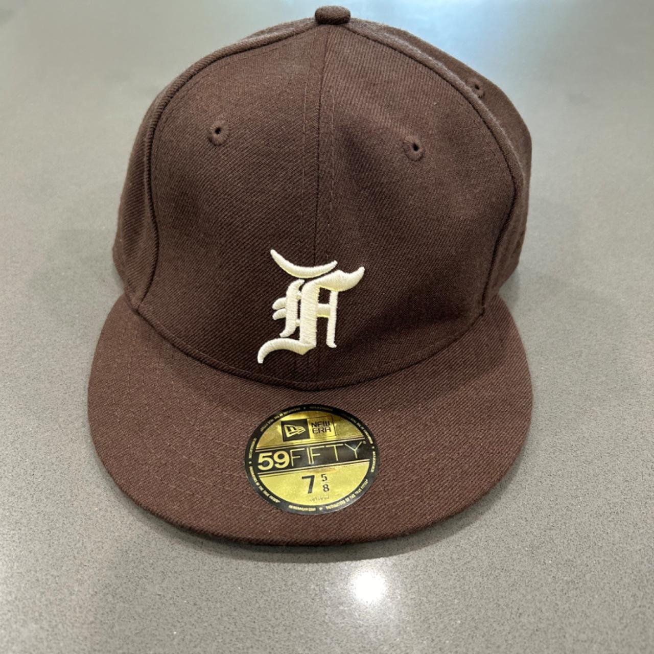 Fear of God New Era Cap 7 5/8 ブラック 黒 フィアオブゴッド ニューエラ 正規品 Fear Of God 7 5⁄8 Yellow White 59Fifty New Era Hat Fitted Cap FOG