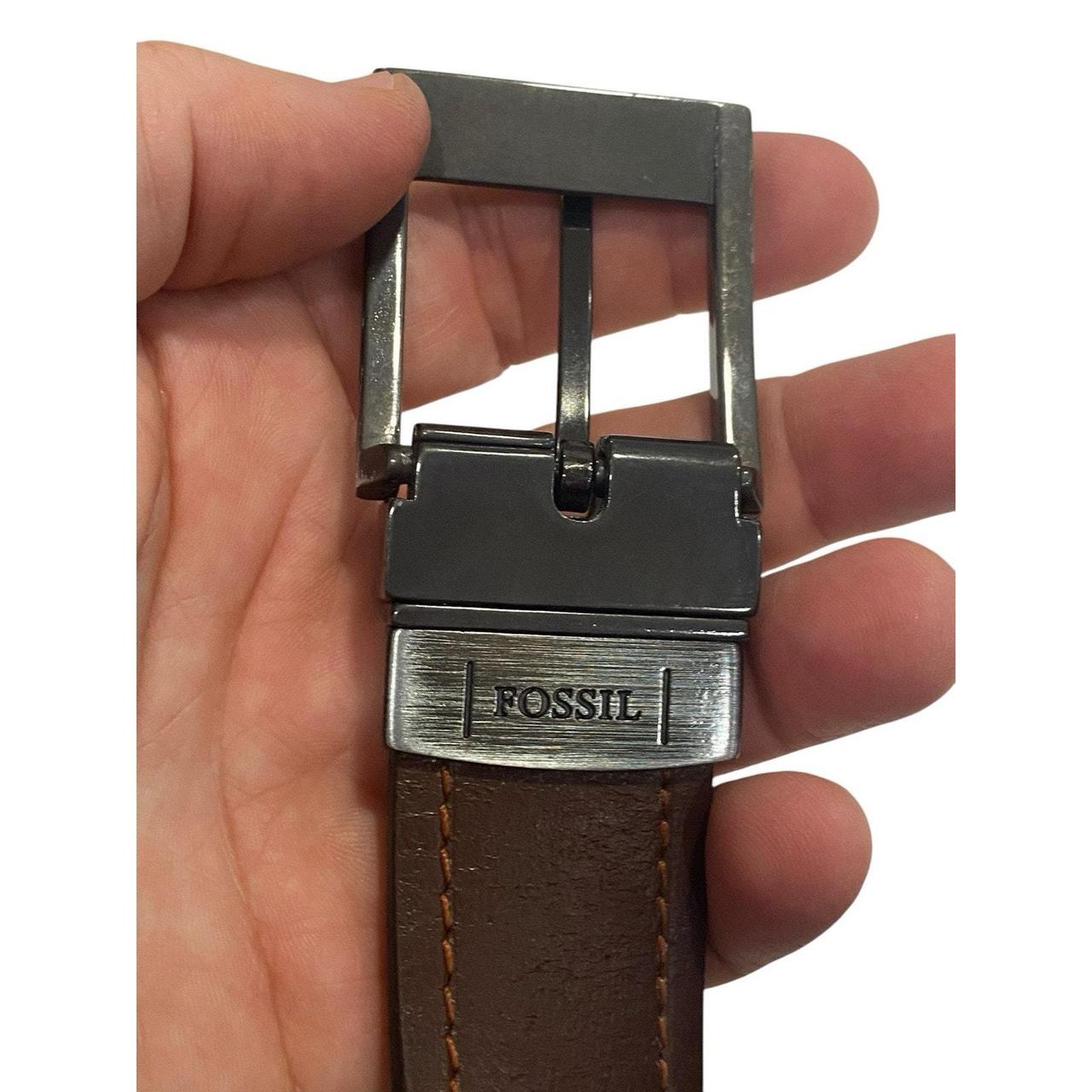 Fossil Men's Belt - Multi – Size 42 Fossil Revers… - image 3