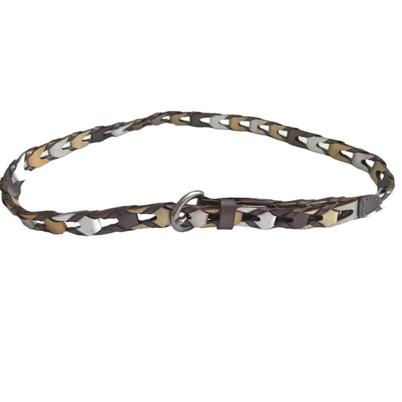 Fossil Women's Belt - Multi – Large Fossil Metall… - image 1
