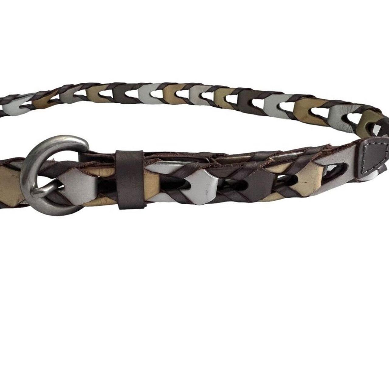 Fossil Women's Belt - Multi – Large Fossil Metall… - image 4