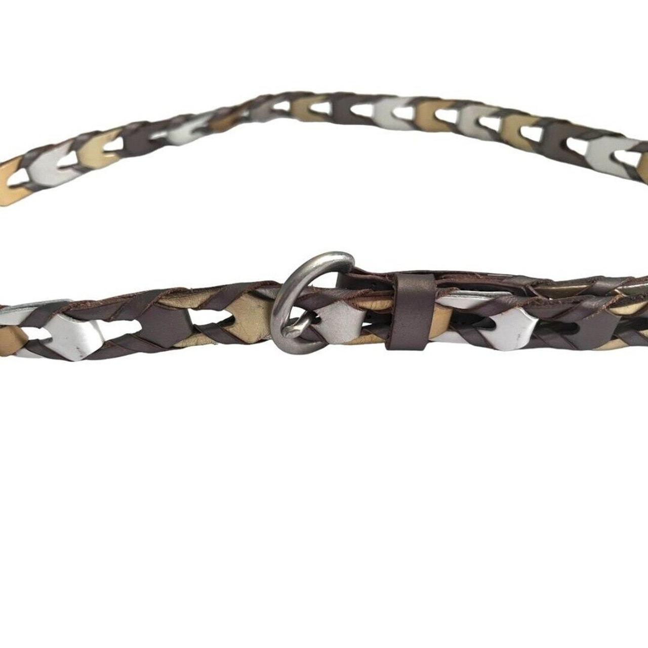 Fossil Women's Belt - Multi – Large Fossil Metall… - image 3