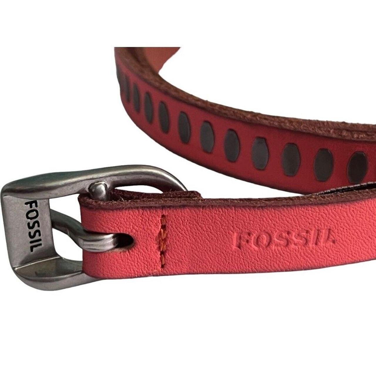Fossil Women's Belt - Multi – Medium Fossil Coral… - image 5