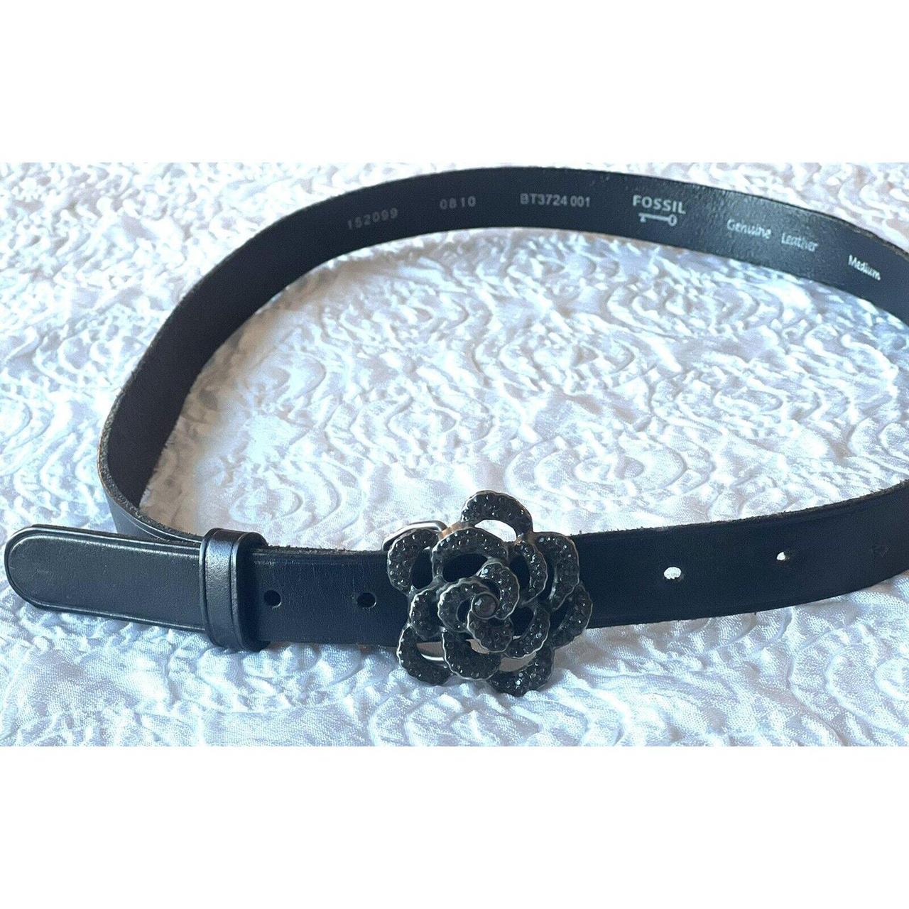 Fossil Women's Belt - Brown – Medium Fossil Brown… - image 3