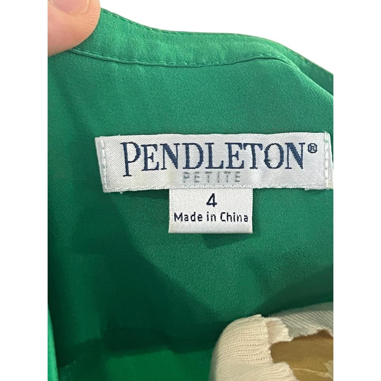 Pendleton Women's Blouse - Green - 4 – Pendleton … - image 6