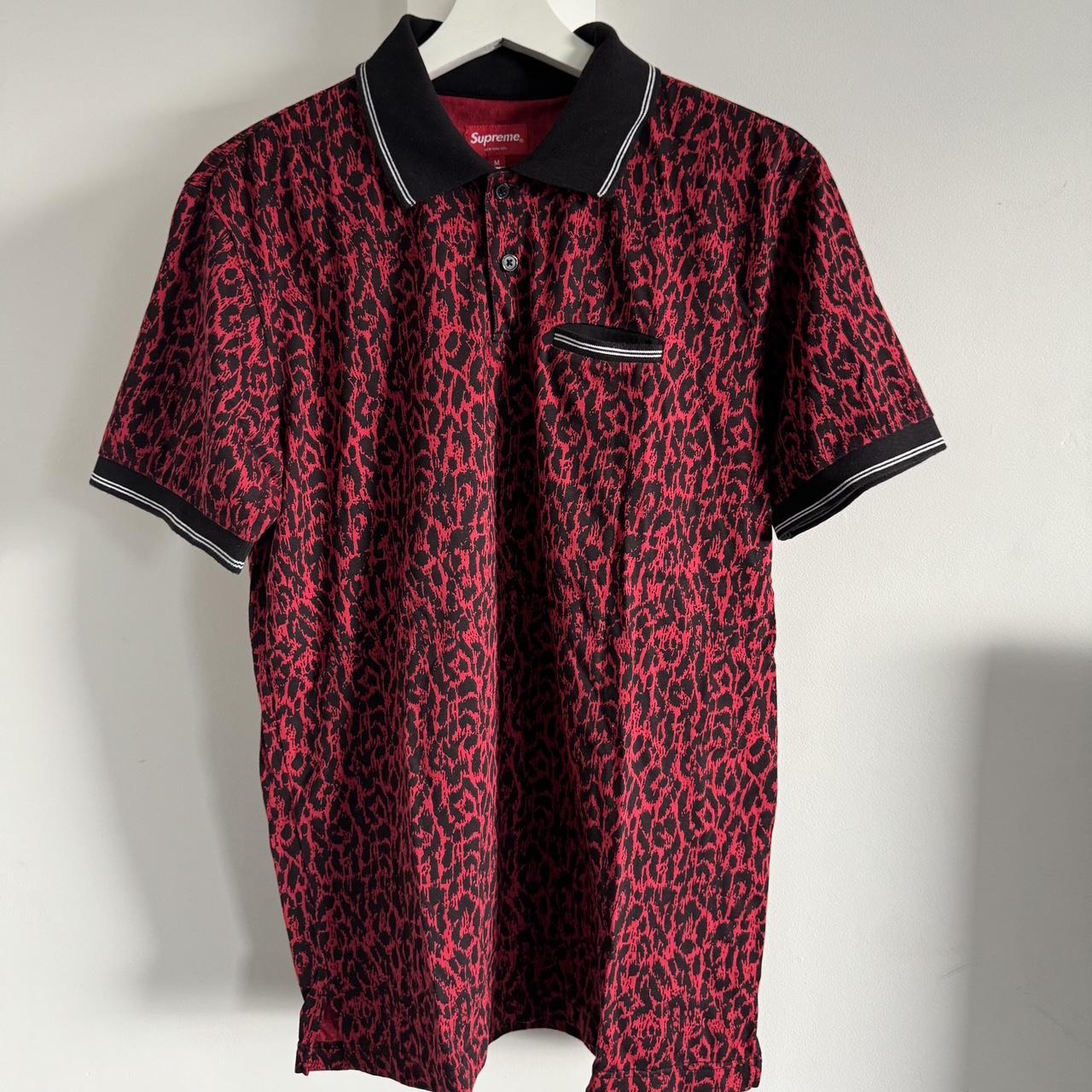 トップス Supreme Leopard Polo Supreme - Leopard Polo - UG.SHAFT