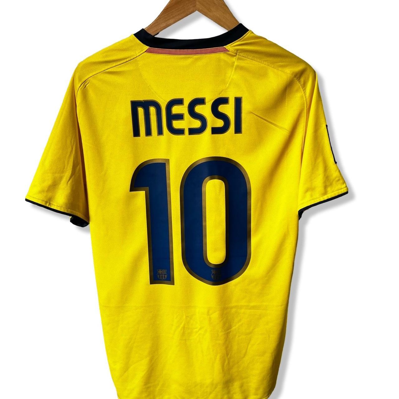 FCB Barcelona Rakuten Beko Soccer MESSI #10 Dri Fit Jersey