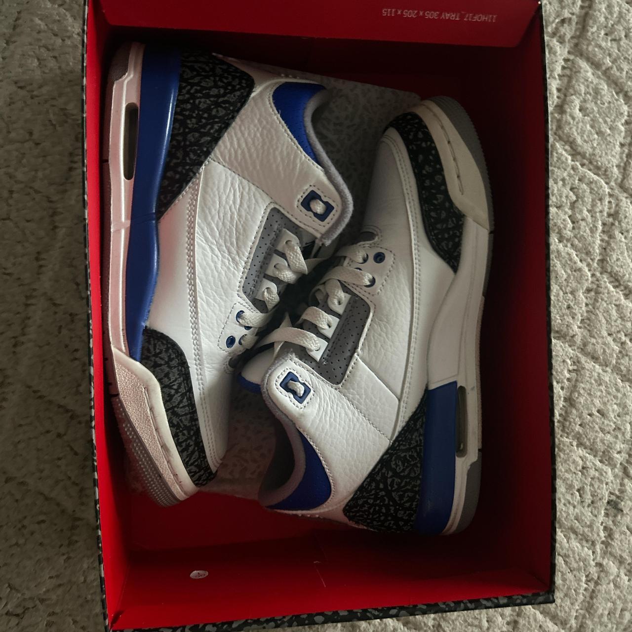 racer blue 3s box