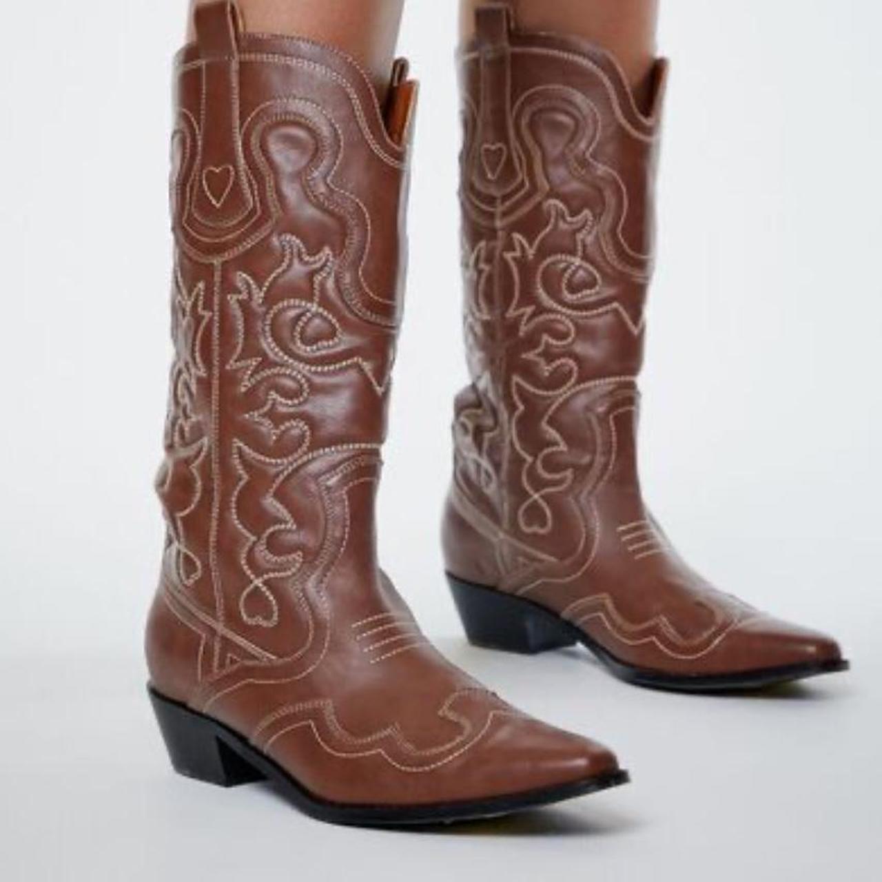 Shoes Forever 21 Cowgirl Boots Forever 21 White Cowboy Boots