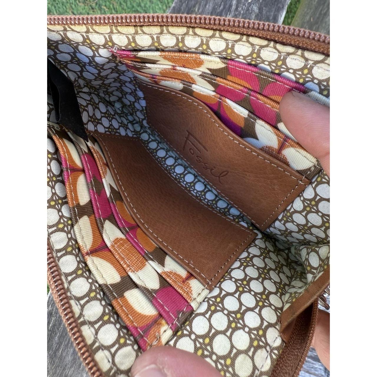 Fossil Women's Wallets - Pink/Brown – Fossil Key-… - image 5