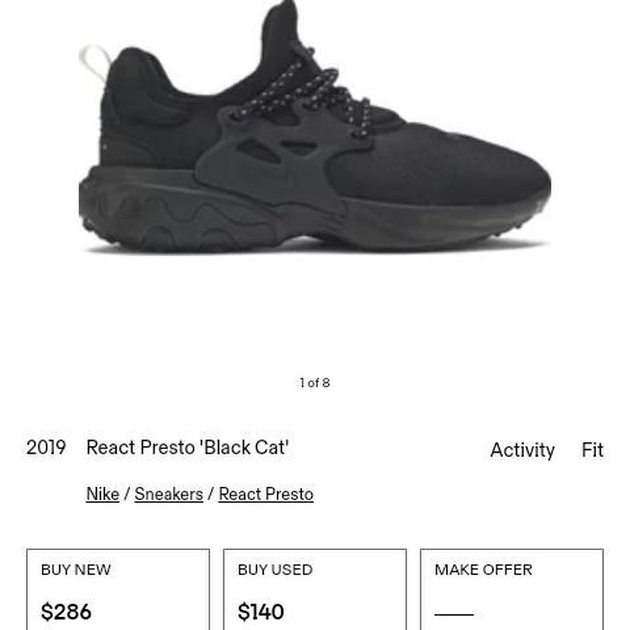 Presto black cat best sale