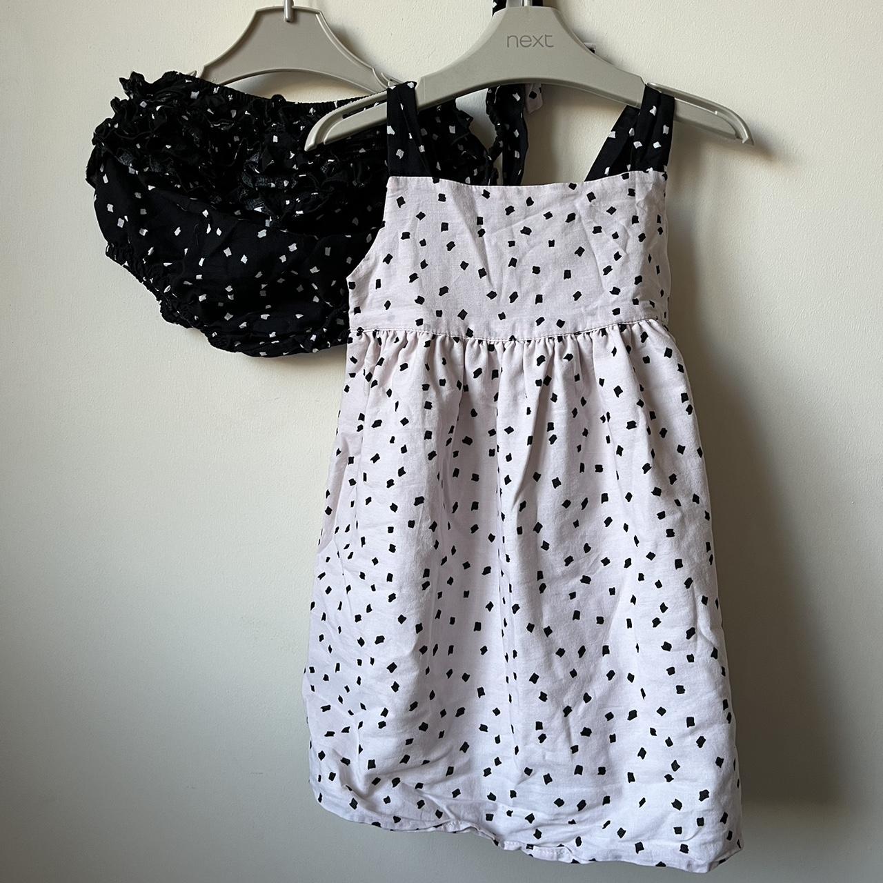 Depop Sainsburys Polka Dot Dress Tu Dogtooth Pinafore Dress Bought