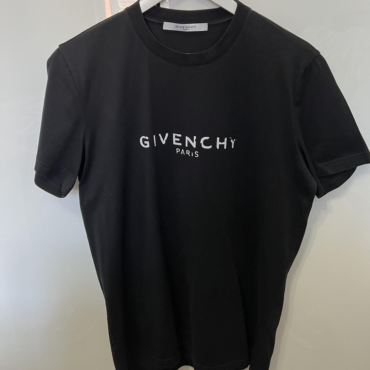 Givenchy Broken Logo T-Shirt, used but still in good... - Depop