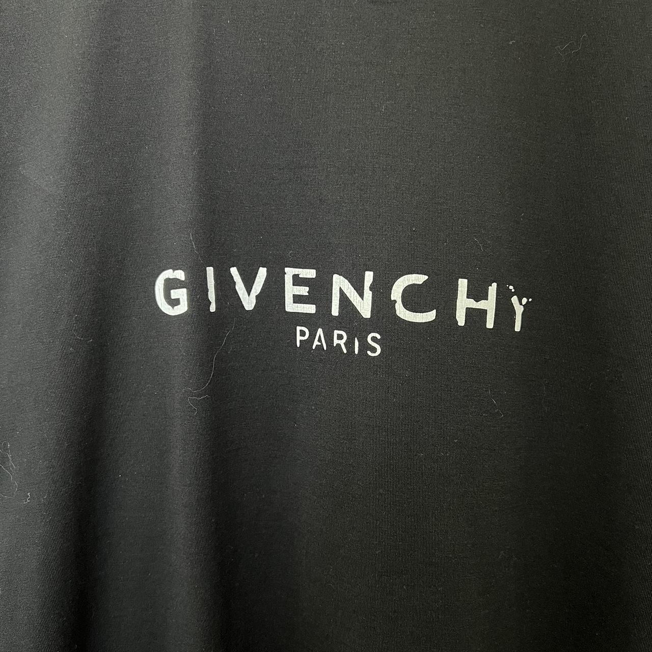 Givenchy Broken Logo T-Shirt, used but still in good... - Depop