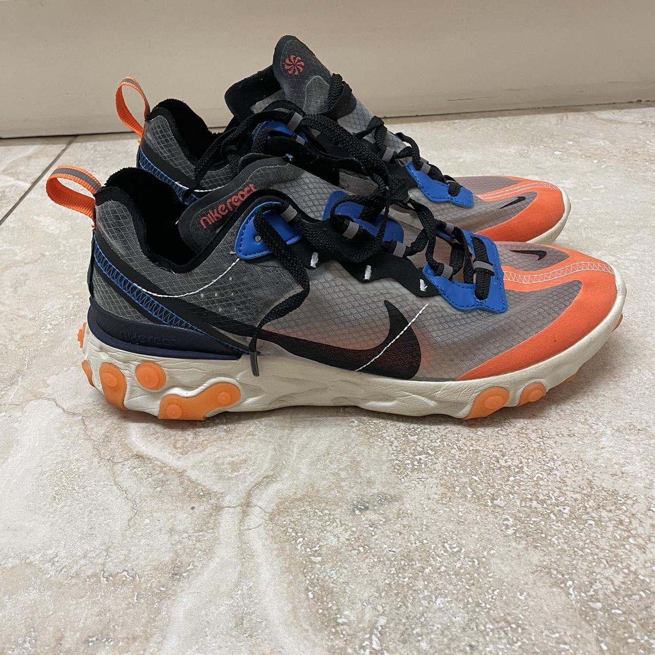 mens nike react element 55 trainers