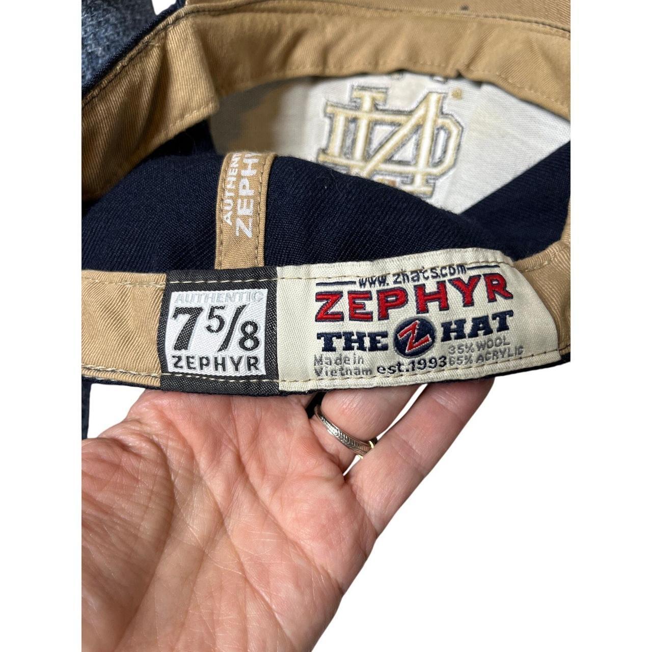 Source Unknown Men's Caps - Blue – Notre Dame Fig… - image 4