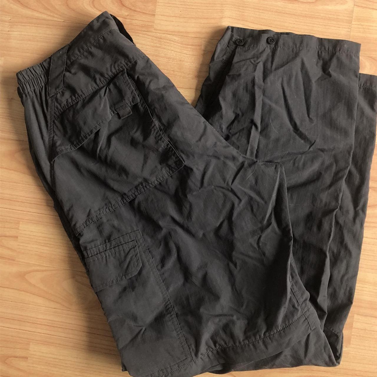 light grey Kathmandu zip off cargo pants. good for... Depop
