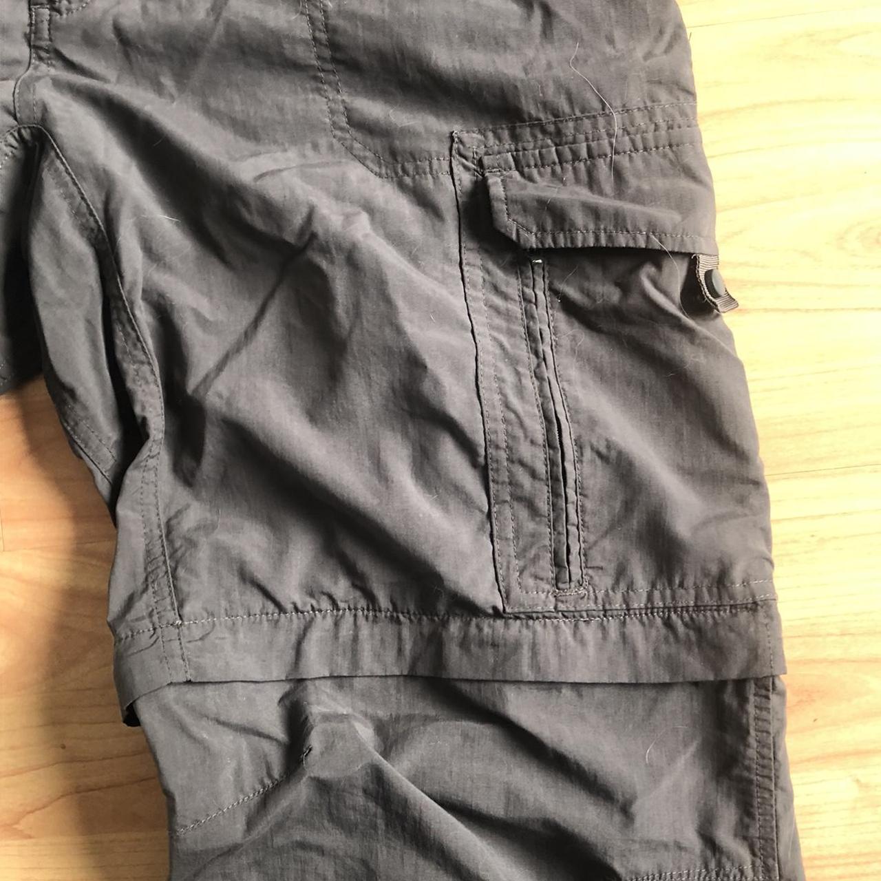 light grey Kathmandu zip off cargo pants. good for... Depop