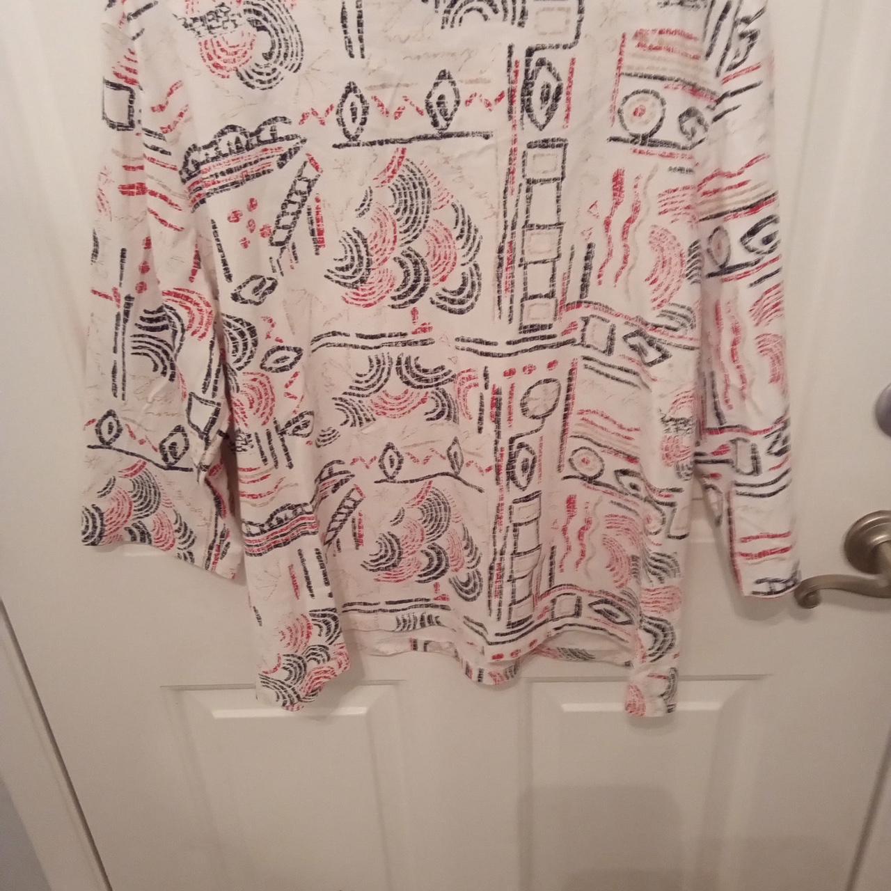 Ruby Rd. Women's Blouse - Multi/White - XL – Ruby… - image 2