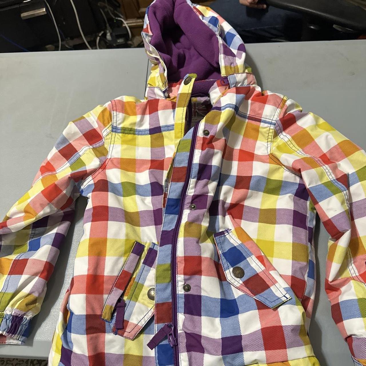 Boden girls' multi colour jacket