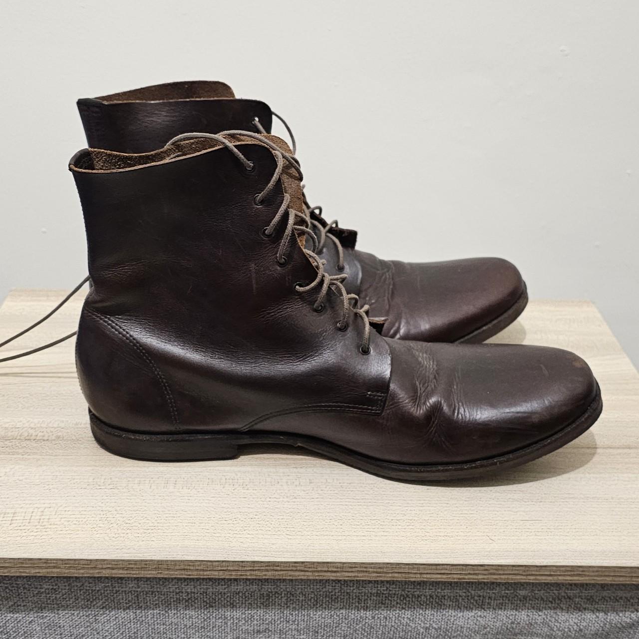 Rare Kazuyuki Kumagai Attachment Brown Leather Lace | Depop