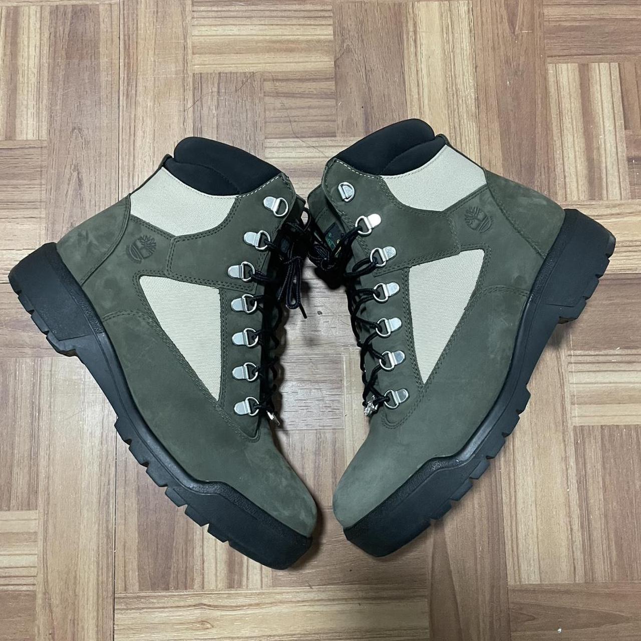 Dark Green Timberland Boots Size 9.5 WORN ONCE