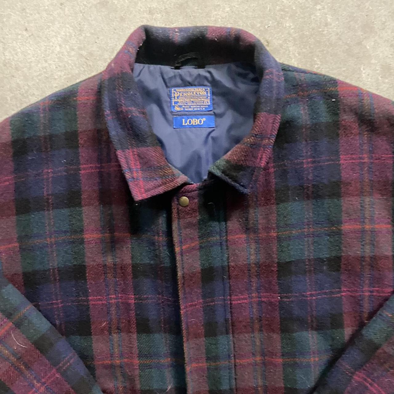 Pendleton Men's Jacket - Multi - L – 80s Pendleto… - image 4