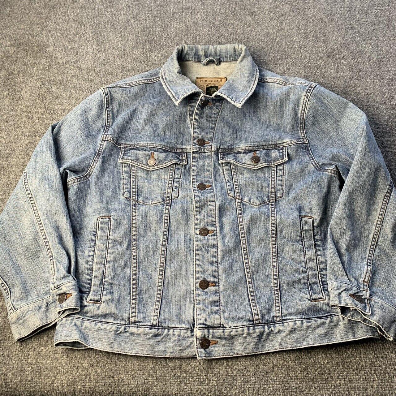 Eddie bauer denim jacket mens hotsell