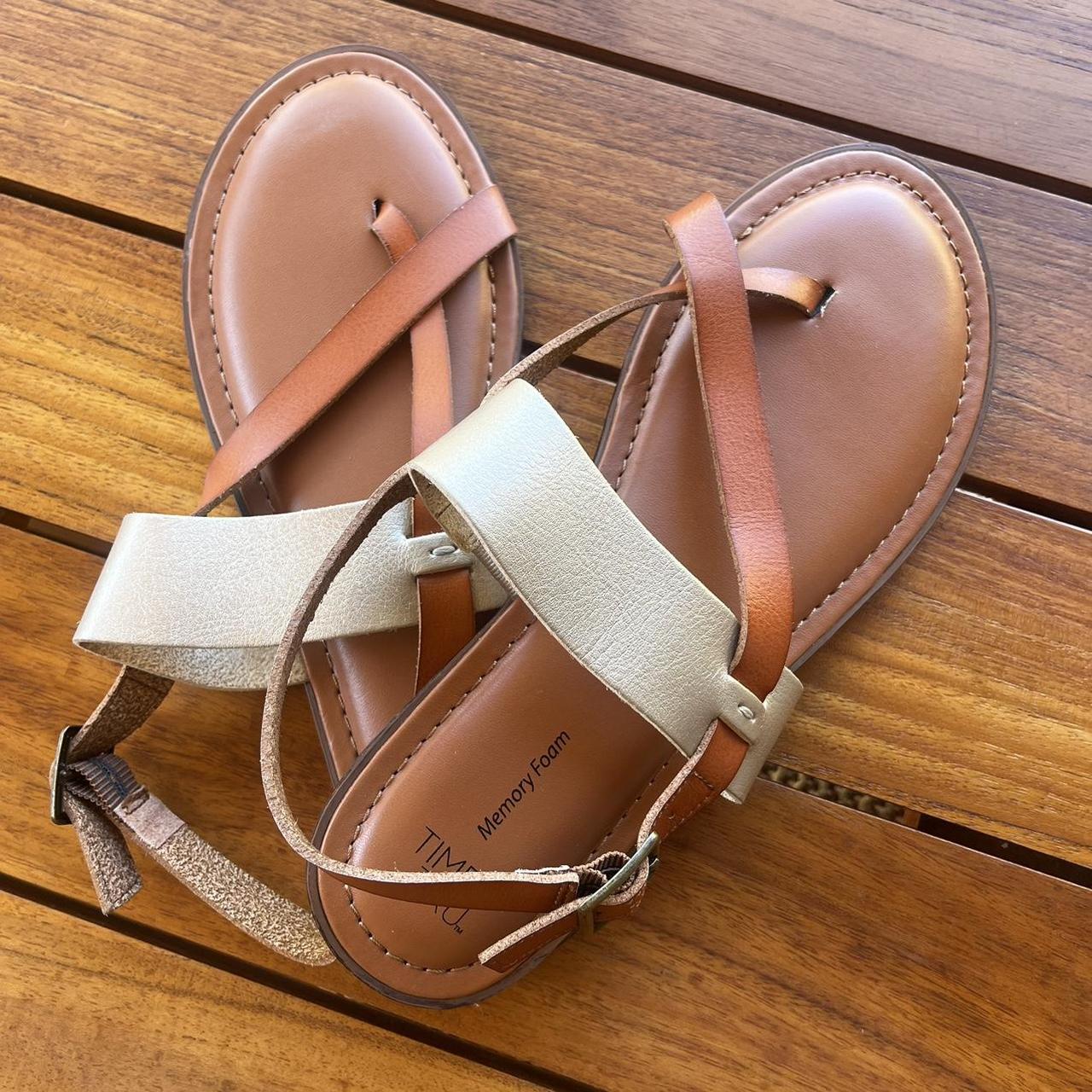 Time and tru women's 2024 sandals