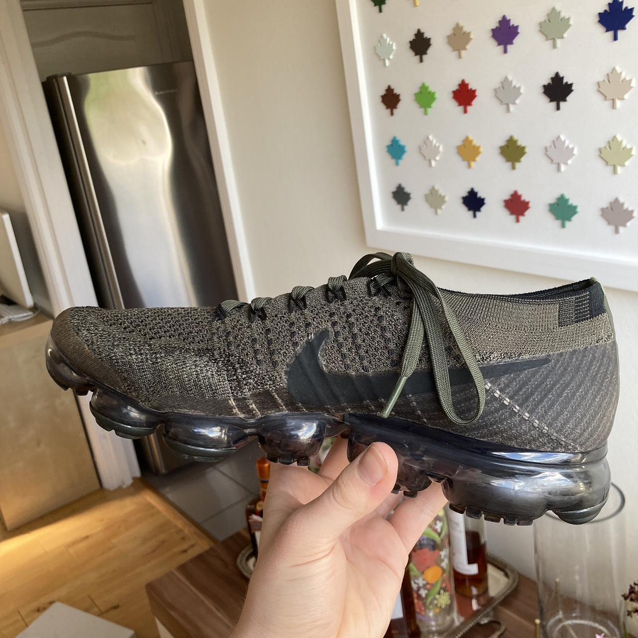 Nike Air Vapormax Flyknit Cargo Khaki Black Medium