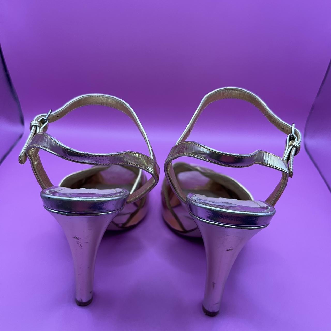 Miu Miu Women's Pumps - Gold – Size 38 Miu Miu me… - image 5