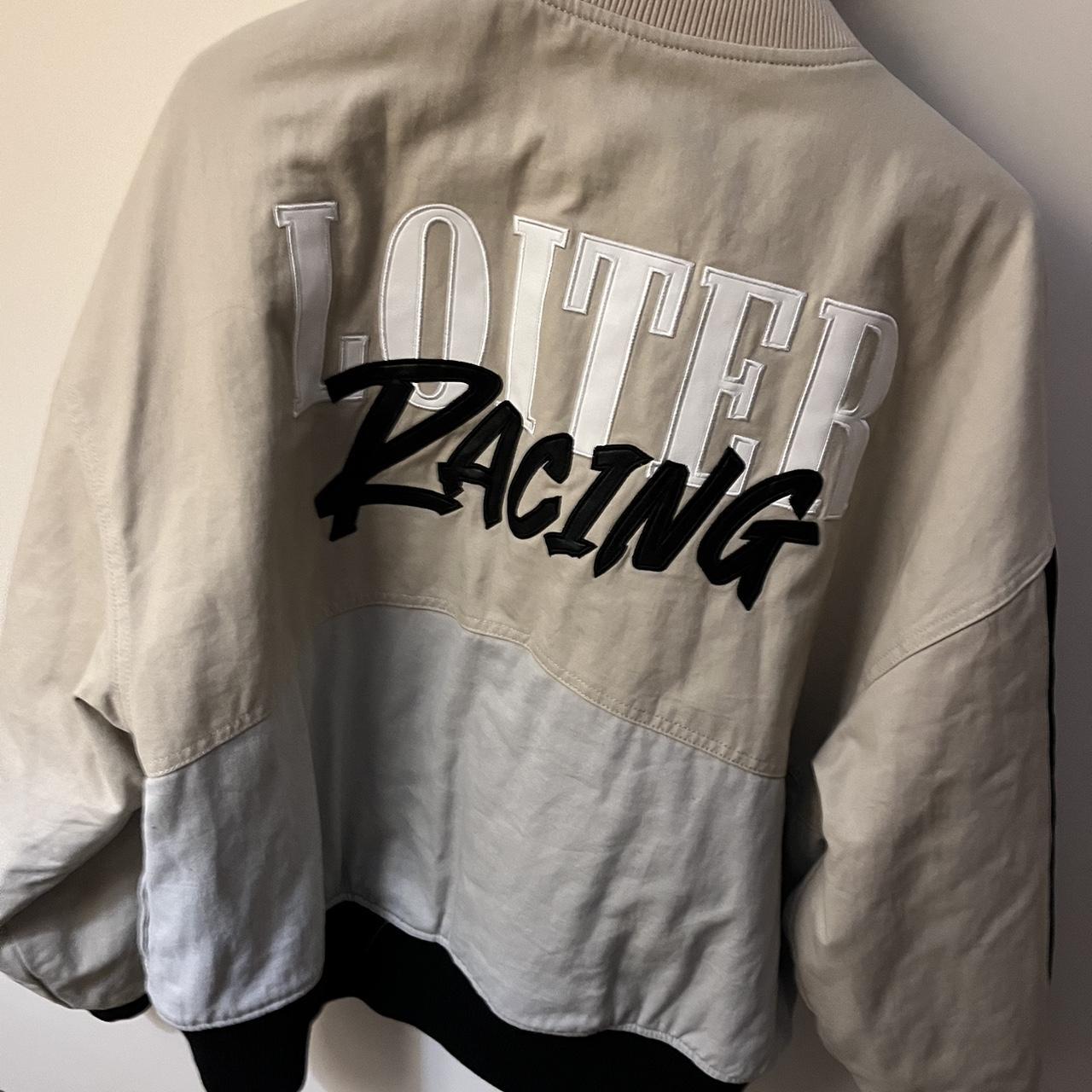 Sick Loiter Racing Bomber Jacket Only worn a few... | Depop